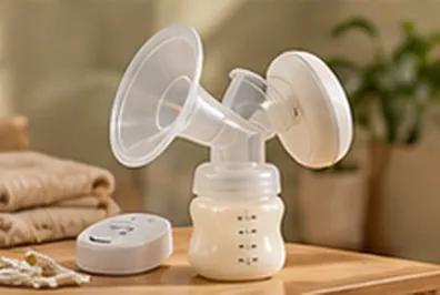 Illustration générique d'un tire-lait posé sur une table
