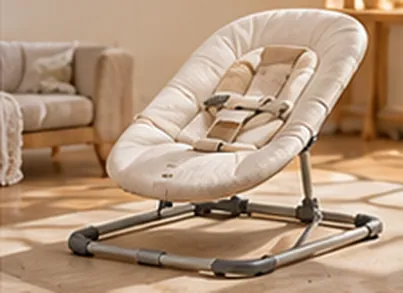 Illustration générique d'un transat pour bébé dans un salon